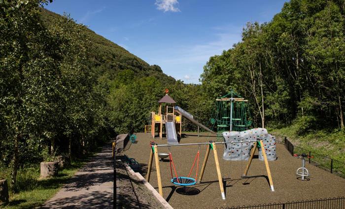 Adventure Playground at Cwmcarn Forest